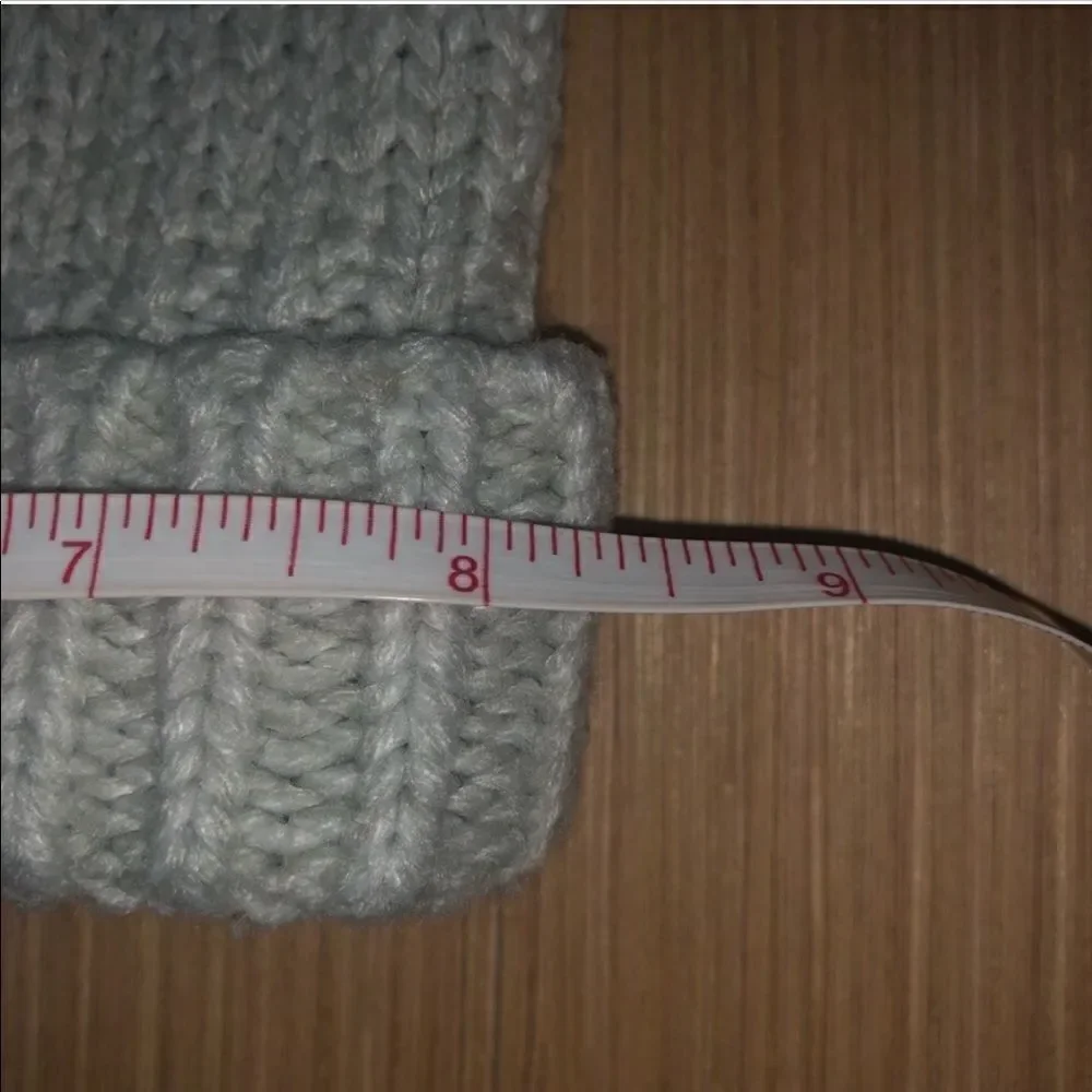 Kid's Animal Grey Knit Beanie Winter Hat